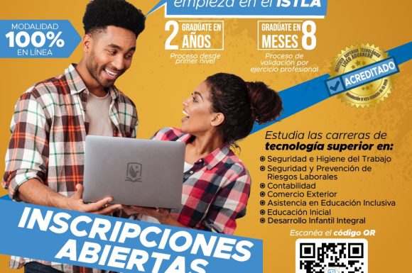 ¡Inscripciones abiertas¡